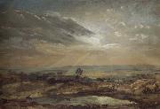 John Constable Branch Hill Pond,Hampstead oil on canvas